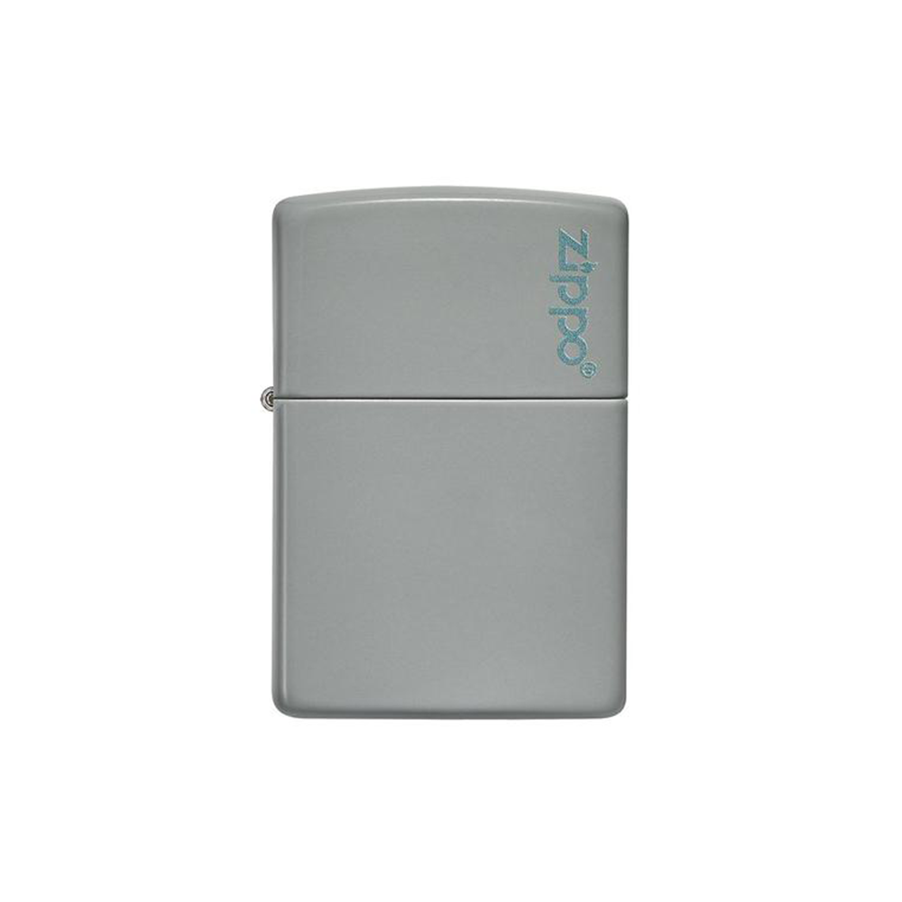 Zippo 49452ZL Classic Flat Grey Zippo Logo_1