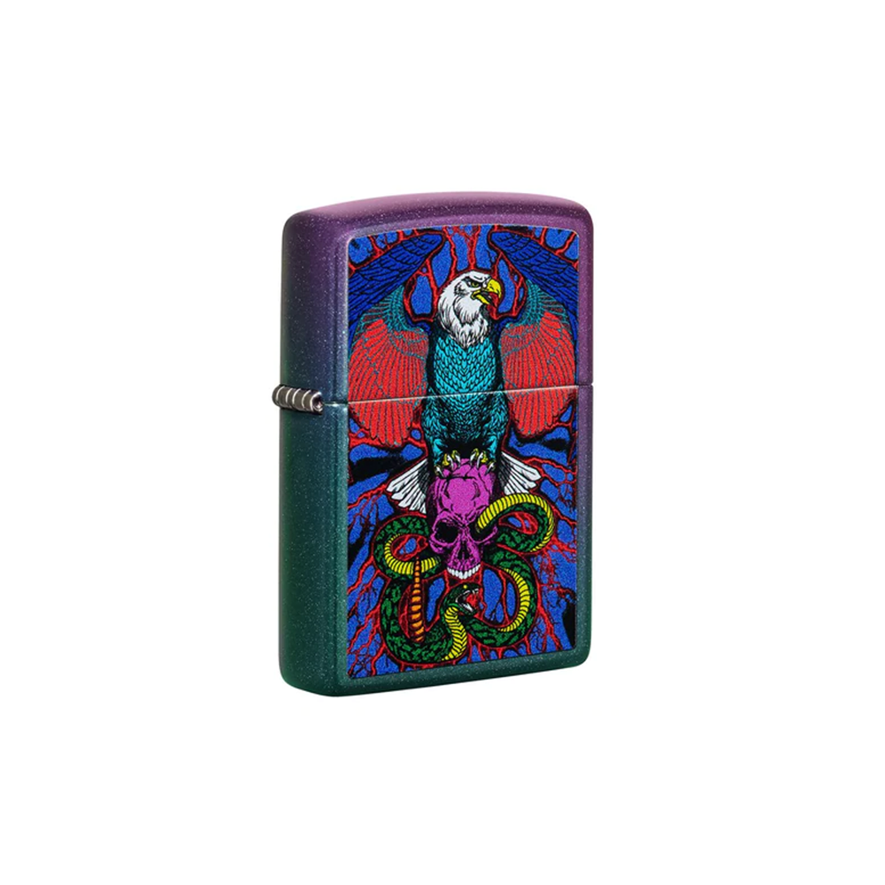 Zippo 49600 Eagle, Snake, Skull Design_2