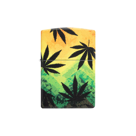 Zippo 49806 Cannabis Design_1
