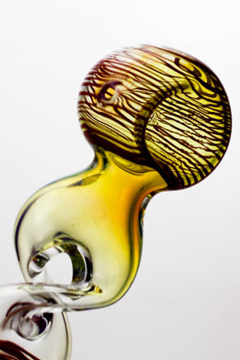 4.5" Changing color twist glass hand pipe_4