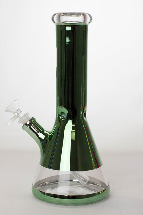 12" Infyniti 7 mm metallic classic beaker bong_11