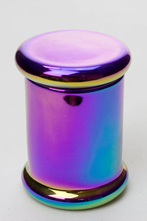 Heavy duty Glass stash 3 oz. Jars in a display case_7