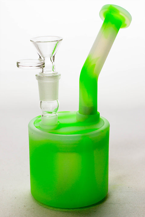 7" Detachable silicone bubbler_10