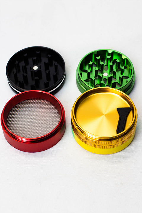 Infyniti 4 parts Aluminum Grinder w/silicone container_5