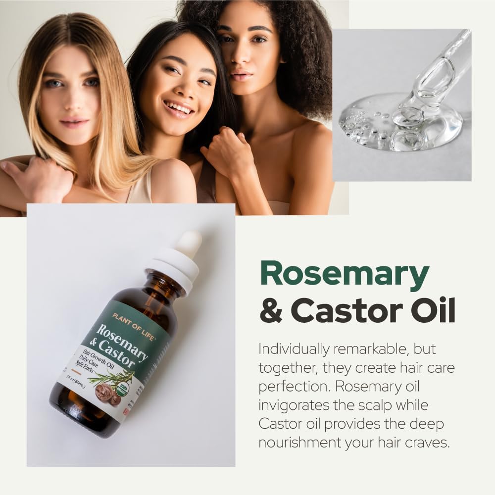 Plant of Life | Organic Rosemary & Castor 2 oz_4