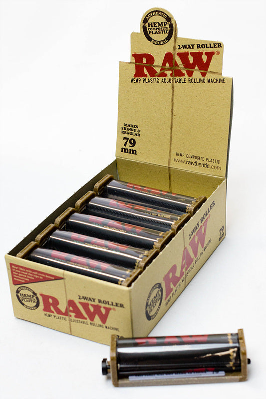 RAW 2-Way Hemp Plastic Roller display_0