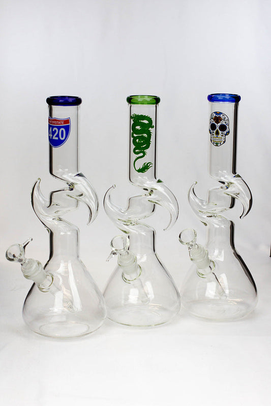 12" kink zong water pipe Type A_0
