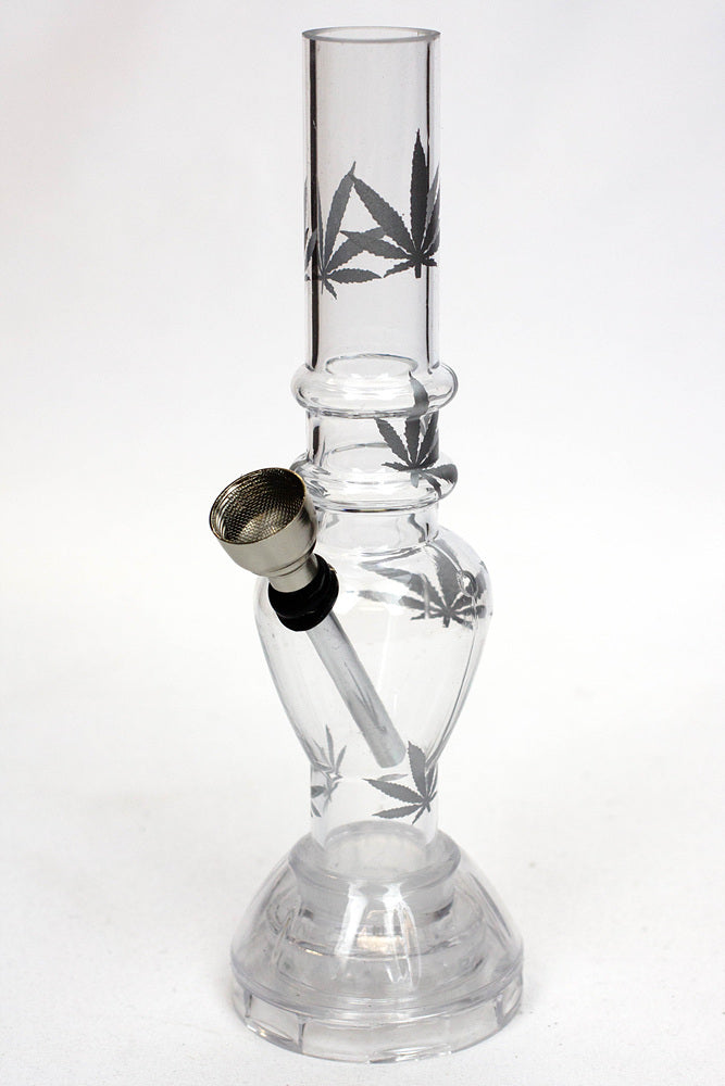 7" acrylic water pipe with grinder_5