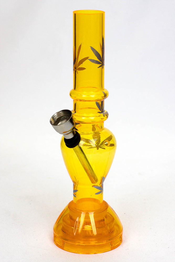 7" acrylic water pipe with grinder_7