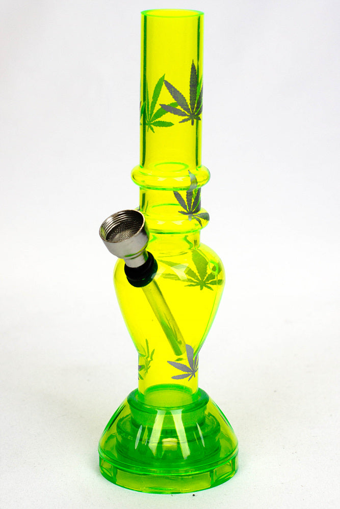 7" acrylic water pipe with grinder_9
