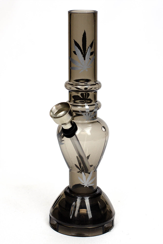 7" acrylic water pipe with grinder_1