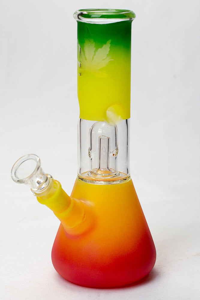 8" dome percolator beaker water bong-Leaf_3