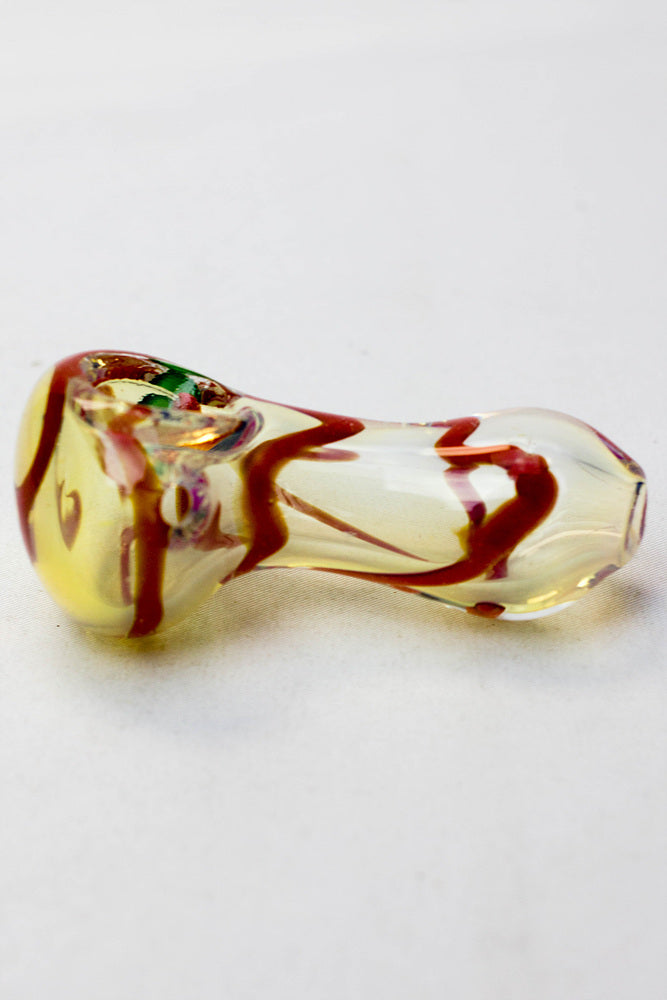 2.5" soft glass 6944 hand pipe - Pack of 10_4