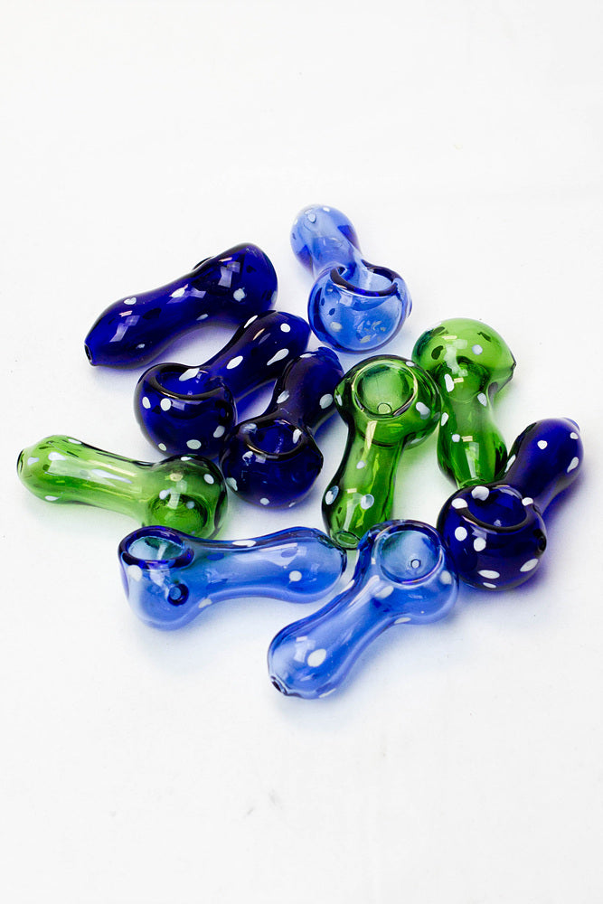 2.5" soft glass 6946 hand pipe - Pack of 10_1