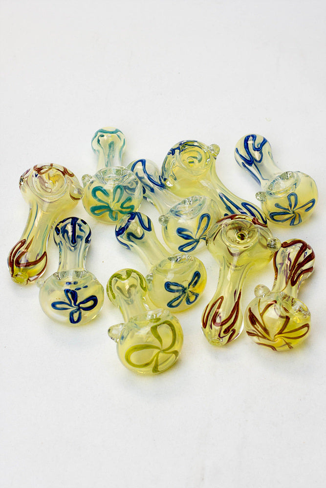 2.5" soft glass 6948 hand pipe - Pack of 10_1