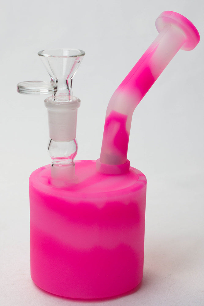 7" Detachable silicone bubbler_12