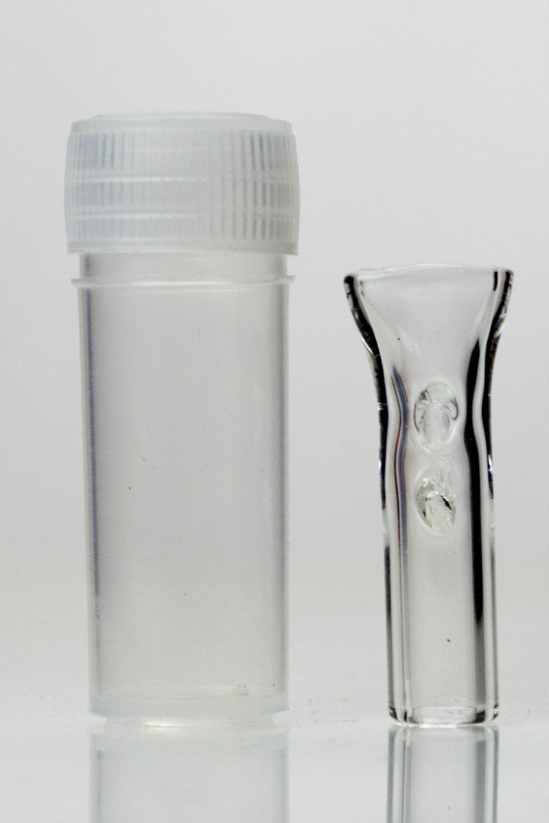 Flat Lip Glass Tips Jar of 120_1