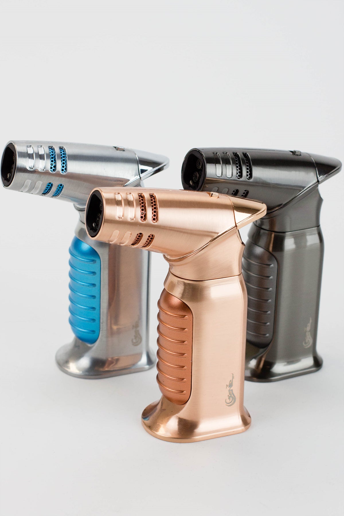 Genie Adjustable Quad jet flame Torch Lighter 393_0