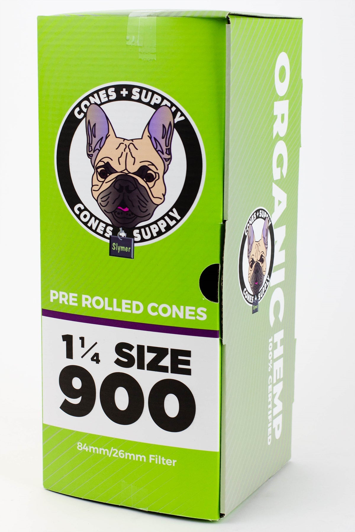 Cone + Supply 84 mm Pre-Rolled Organic HEMP cones 900_0