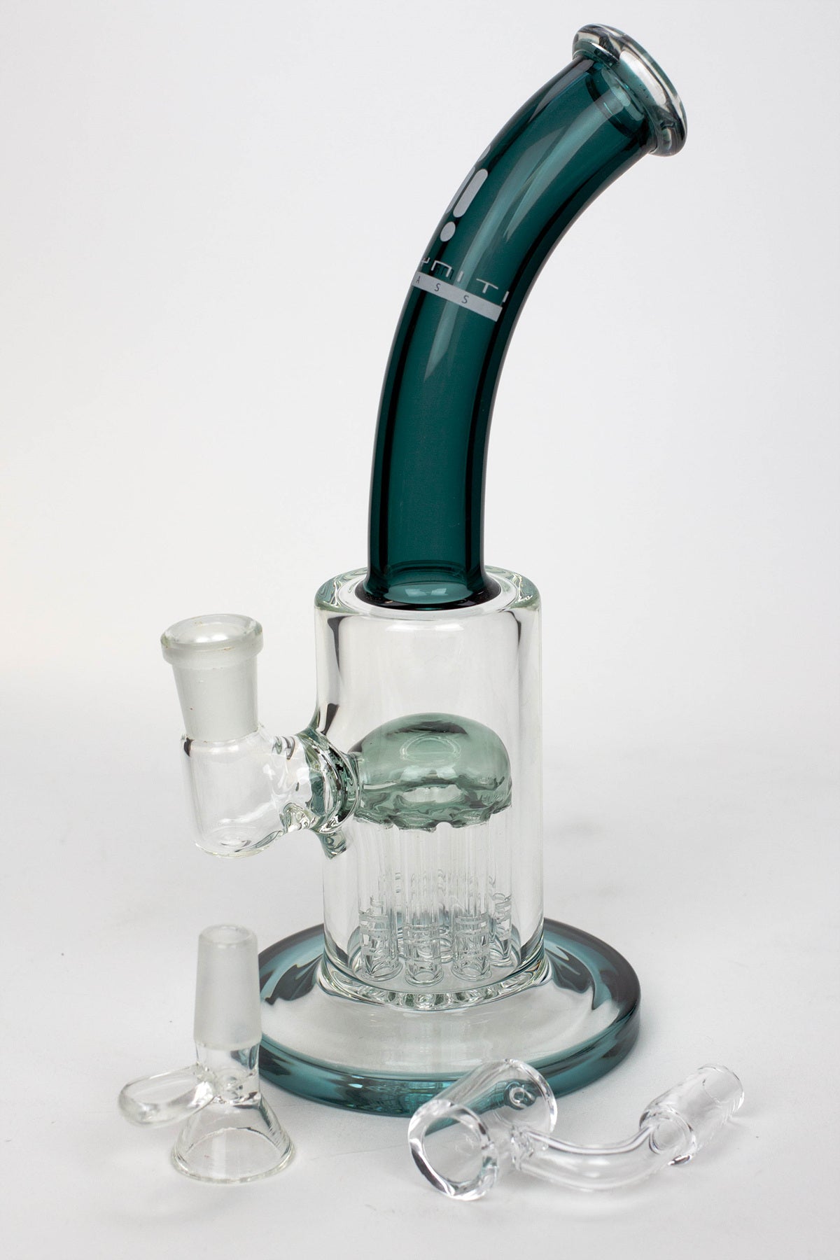 9" Infyniti glass 2-in-1 tree-arm diffuser bubbler_4