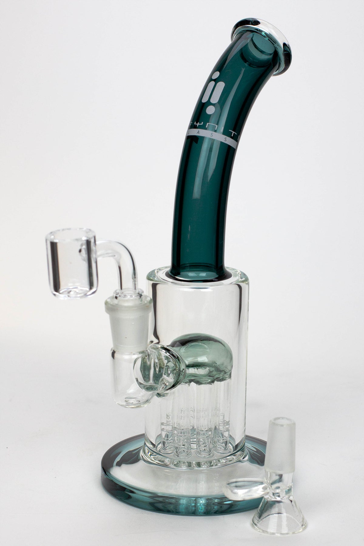 9" Infyniti glass 2-in-1 tree-arm diffuser bubbler_6