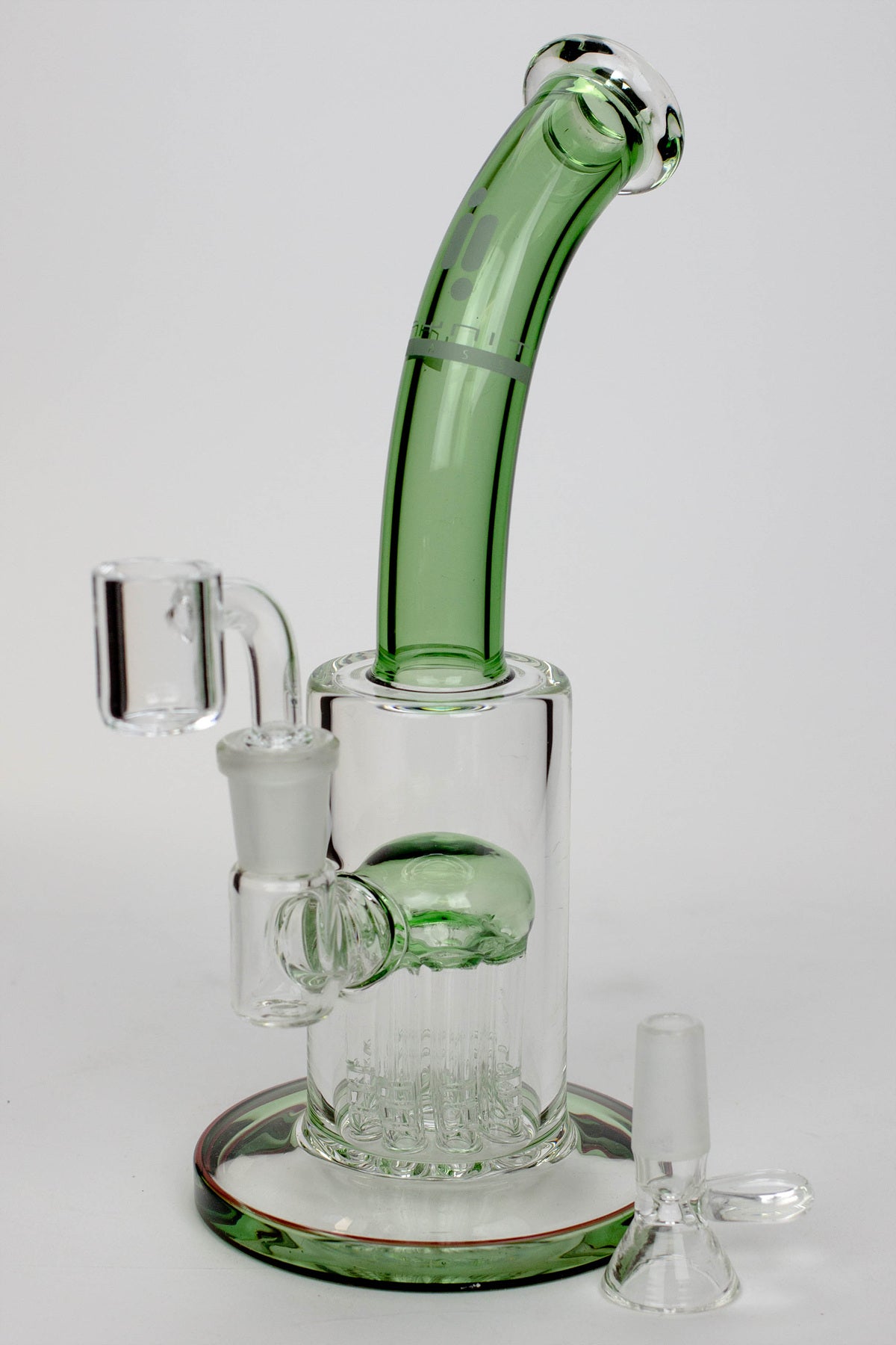 9" Infyniti glass 2-in-1 tree-arm diffuser bubbler_8