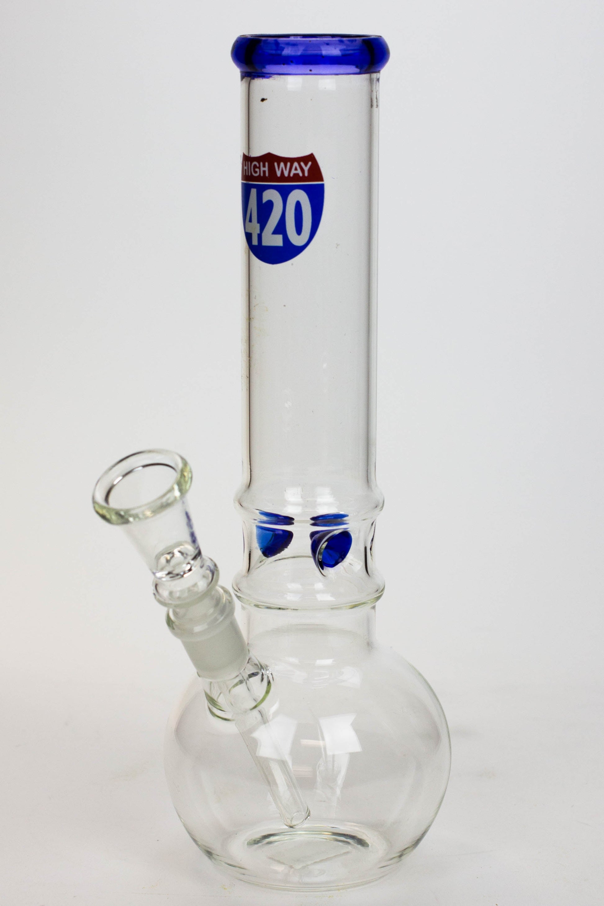 10" glass beaker water pipe M1063_1