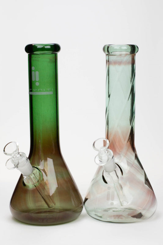 12" Beaker base glass bong_0