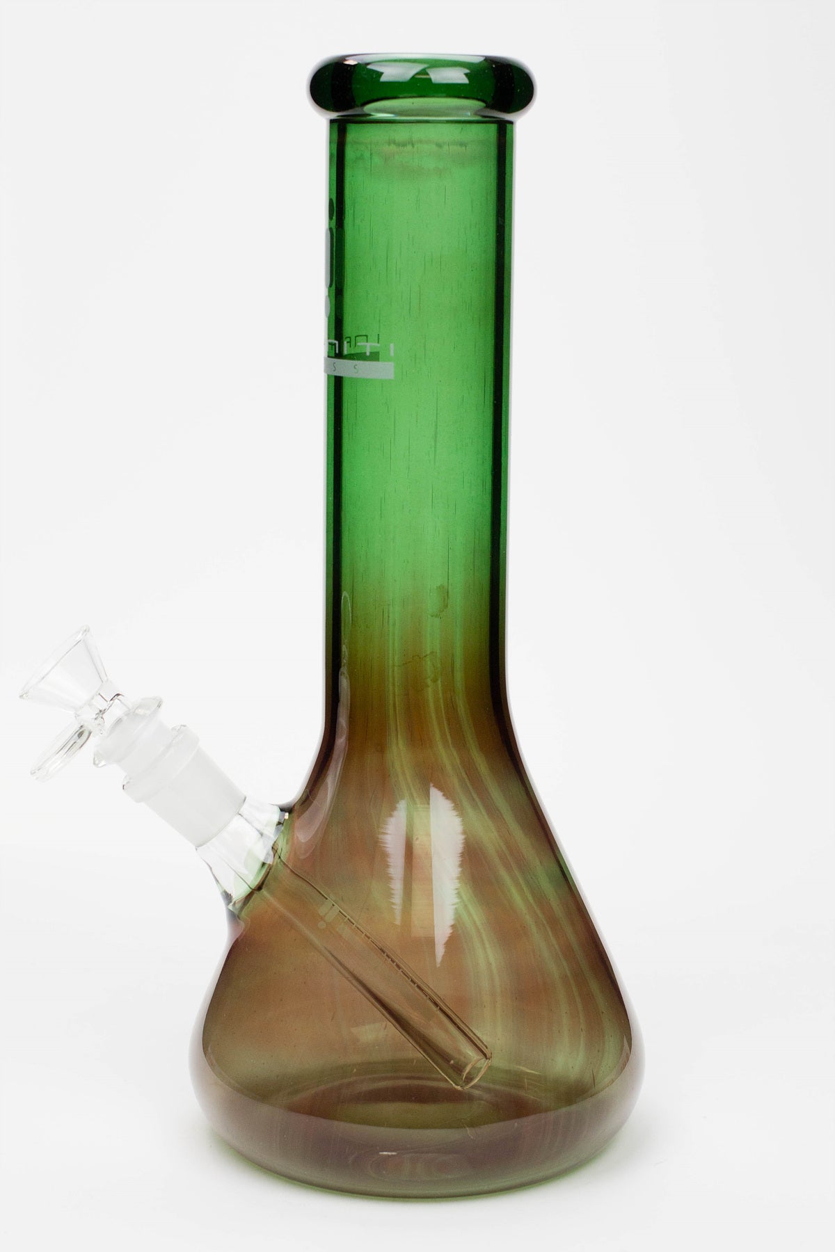 12" Beaker base glass bong_5