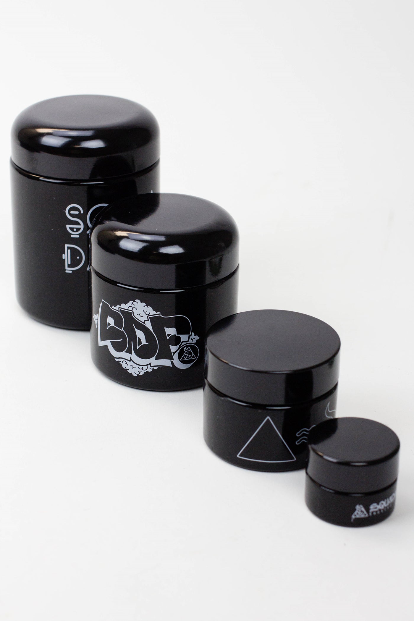 SDF Pote UV Future Logo 250 ml Glass Jar_3