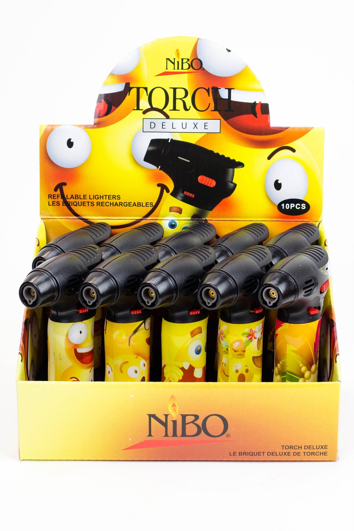 New! Nibo easy grip deluxe torch lighter Box of 10_2