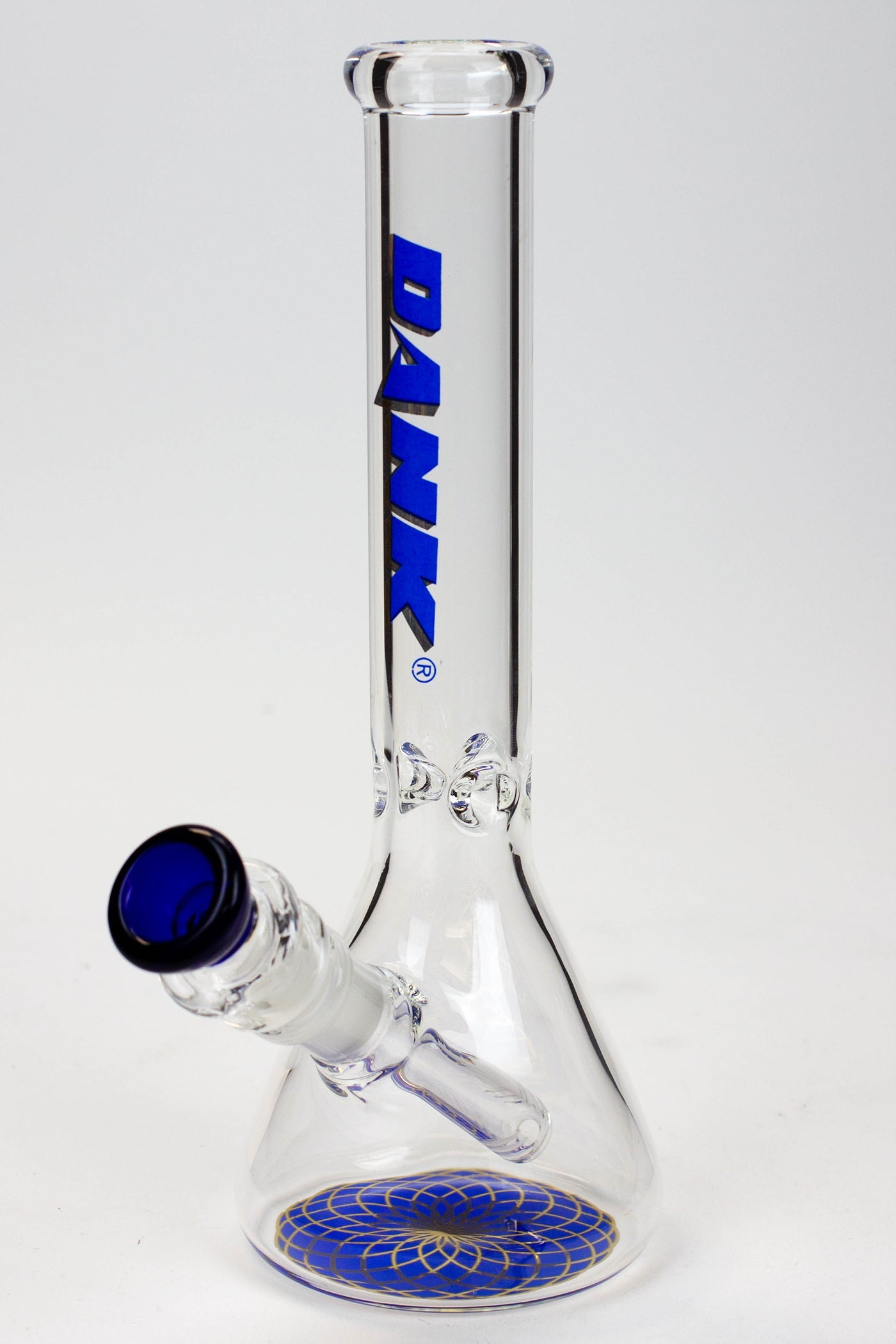 9.5" DANK beaker glass water bong_4