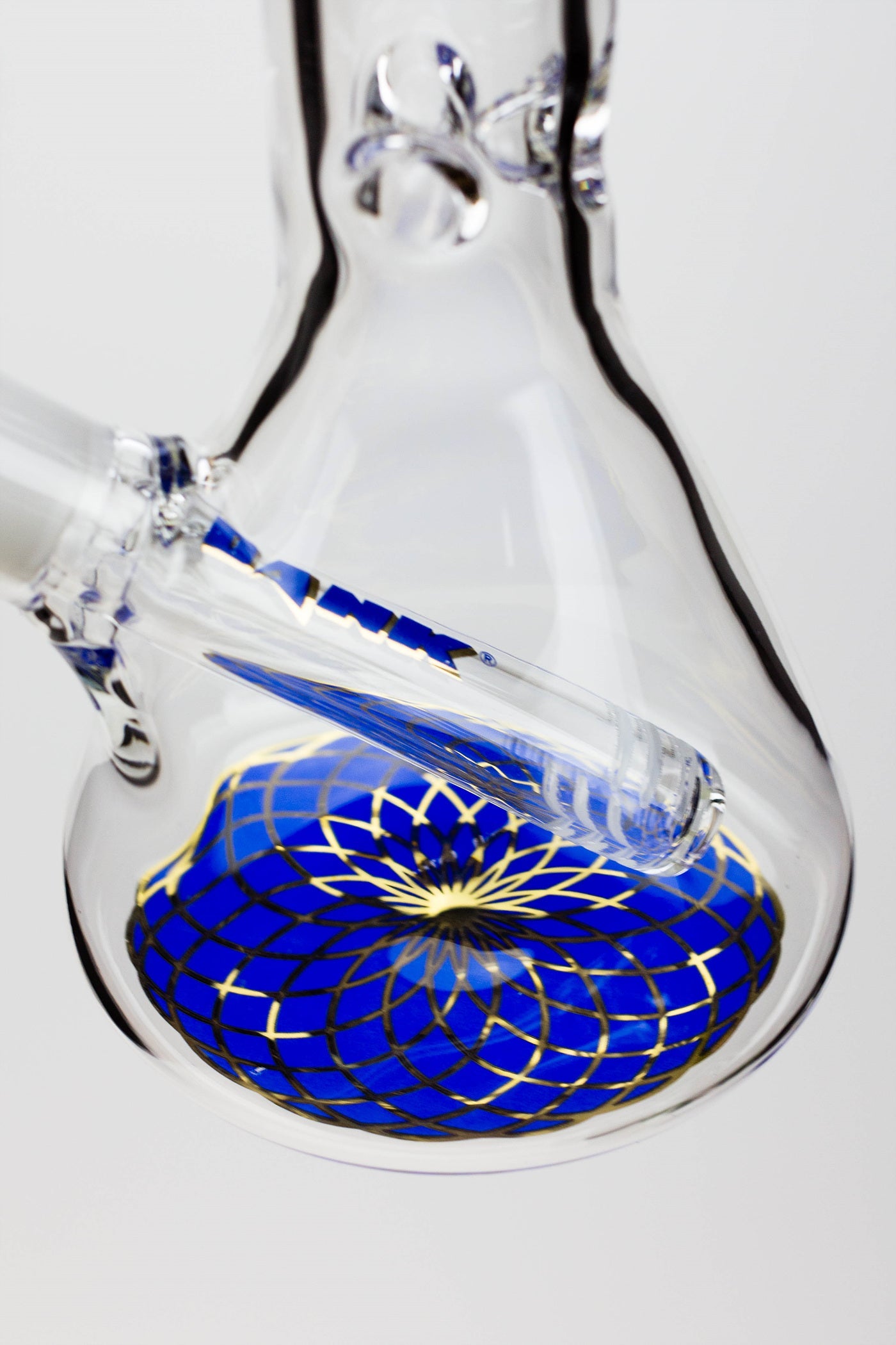 9.5" DANK beaker glass water bong_1