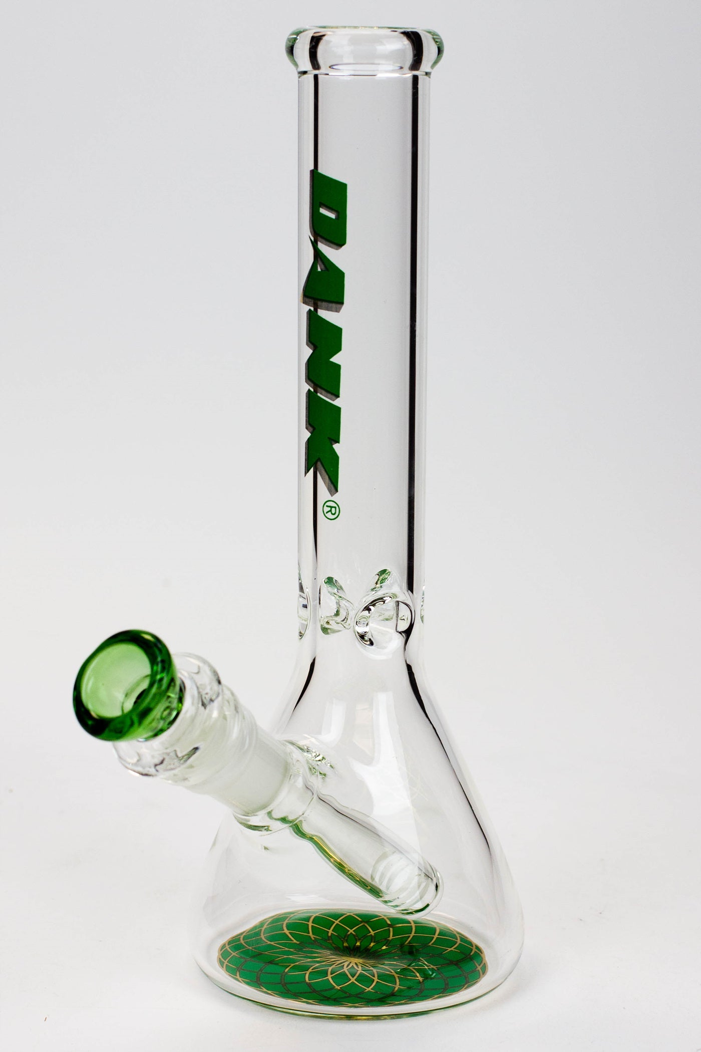 9.5" DANK beaker glass water bong_5