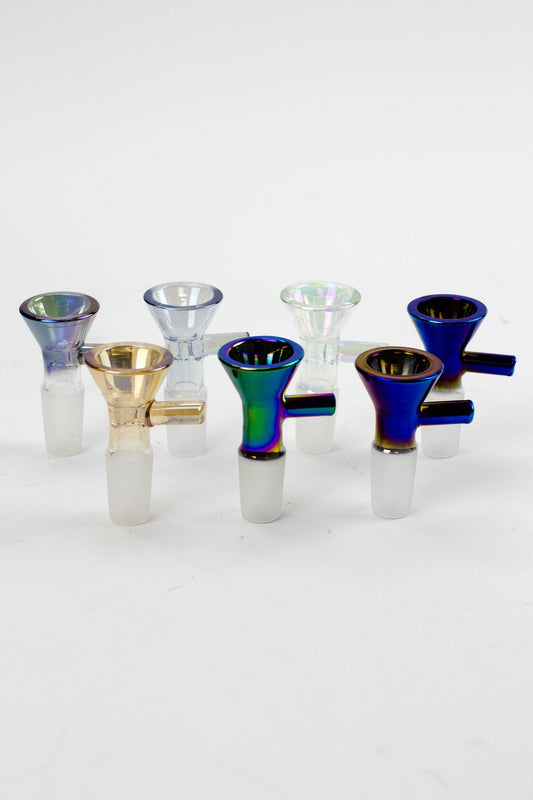 Metallic Color glass bowl for 14 mm Joint_0
