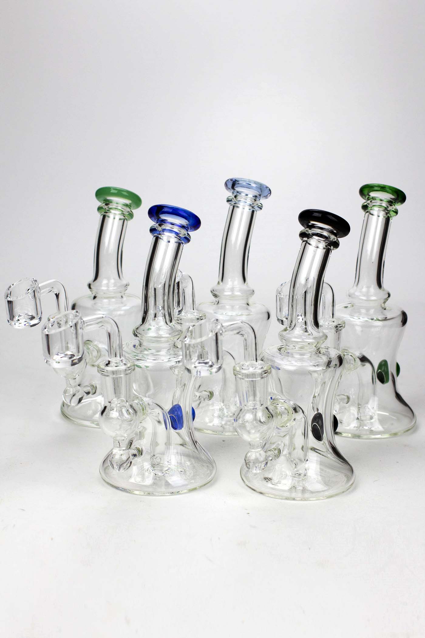 6" 2-in-1 fixed 3 hole diffuser Skirt bubbler_0