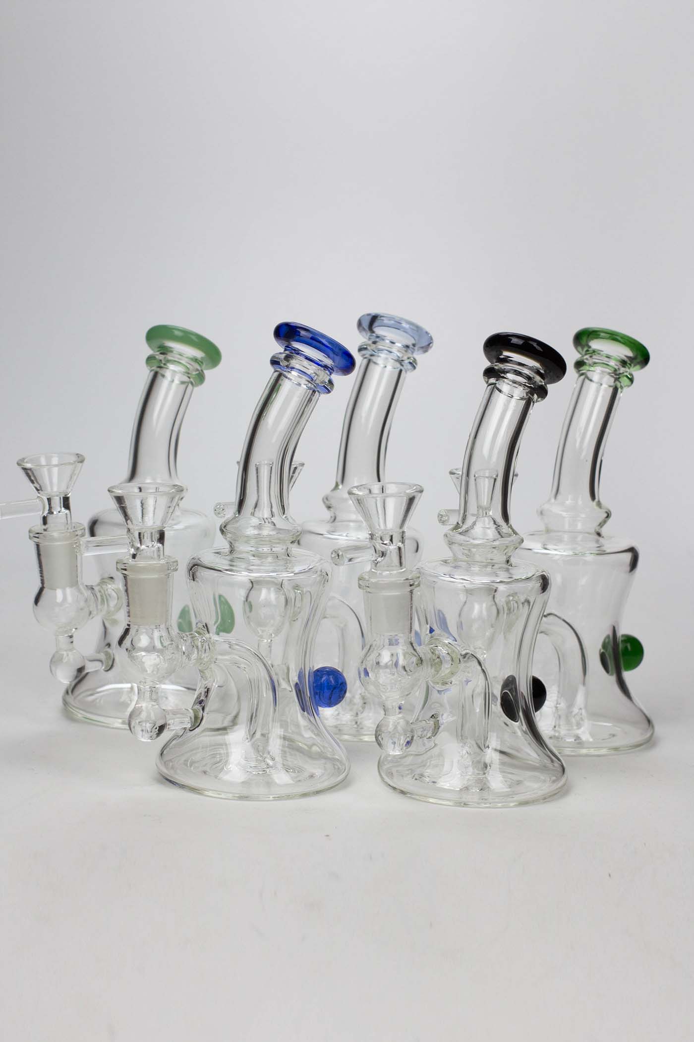 6" 2-in-1 fixed 3 hole diffuser Skirt bubbler_8