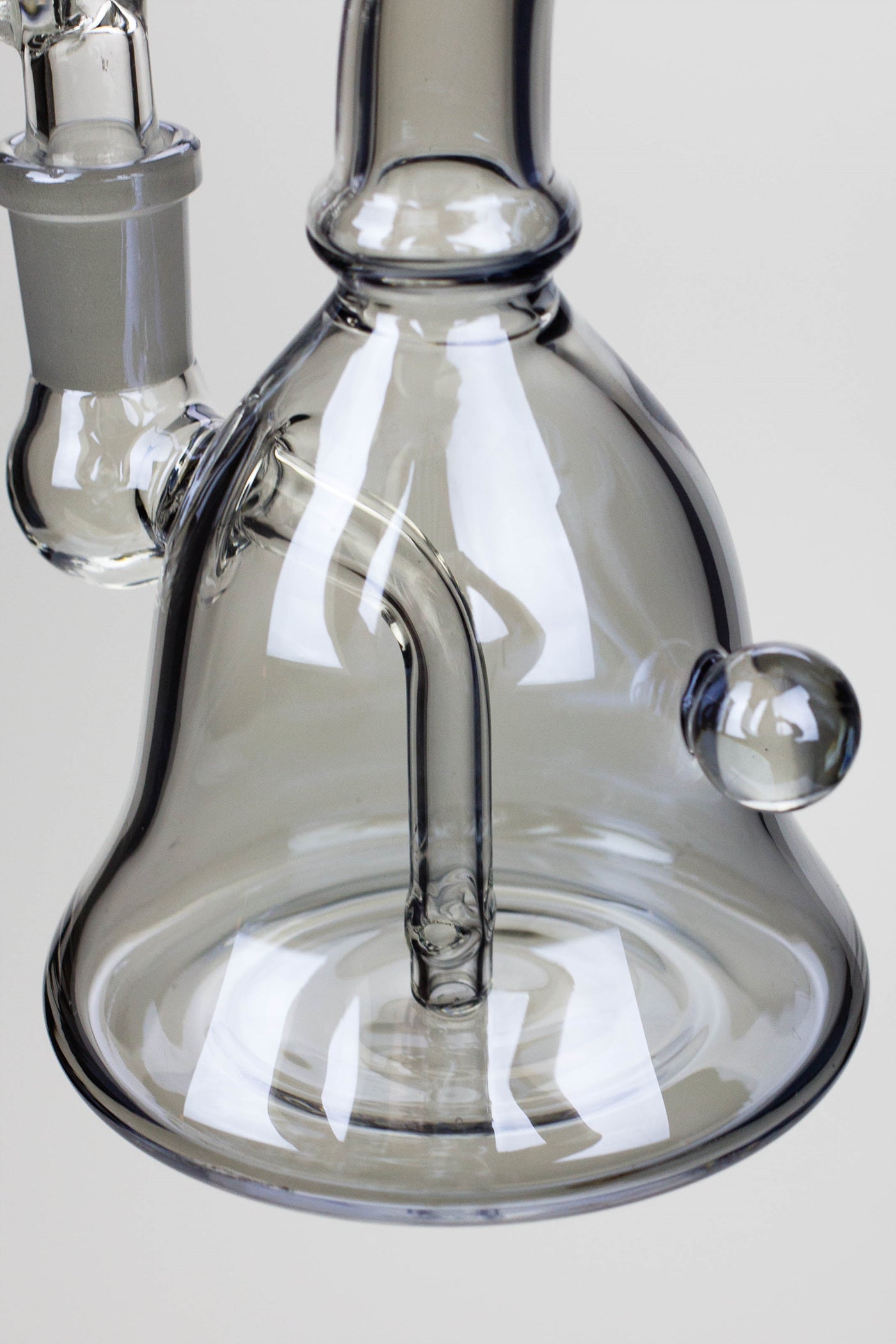 6" fixed 3 hole diffuser bell Metallic tinted bubbler_7