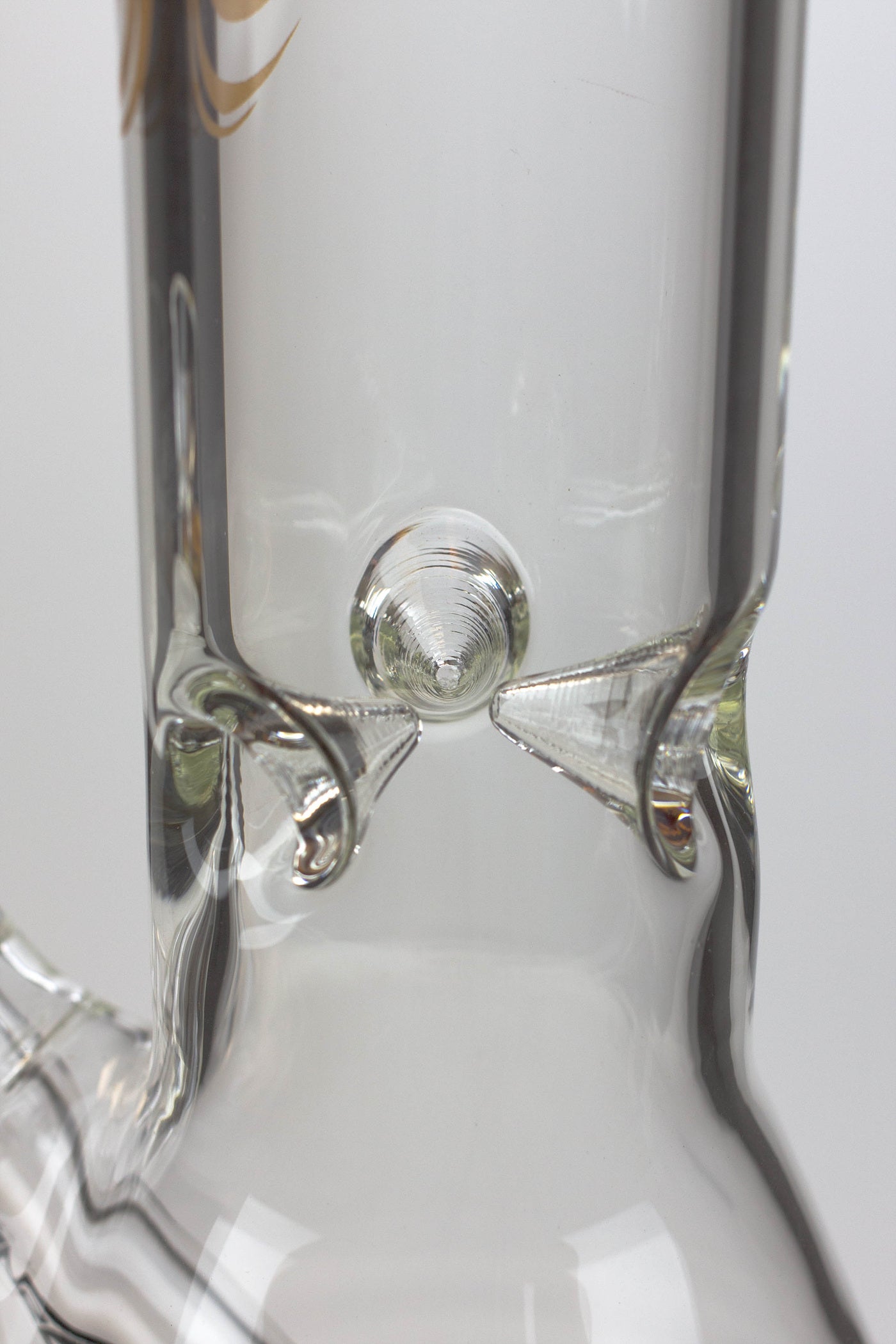 12" Genie Classic beaker glass water bong_2