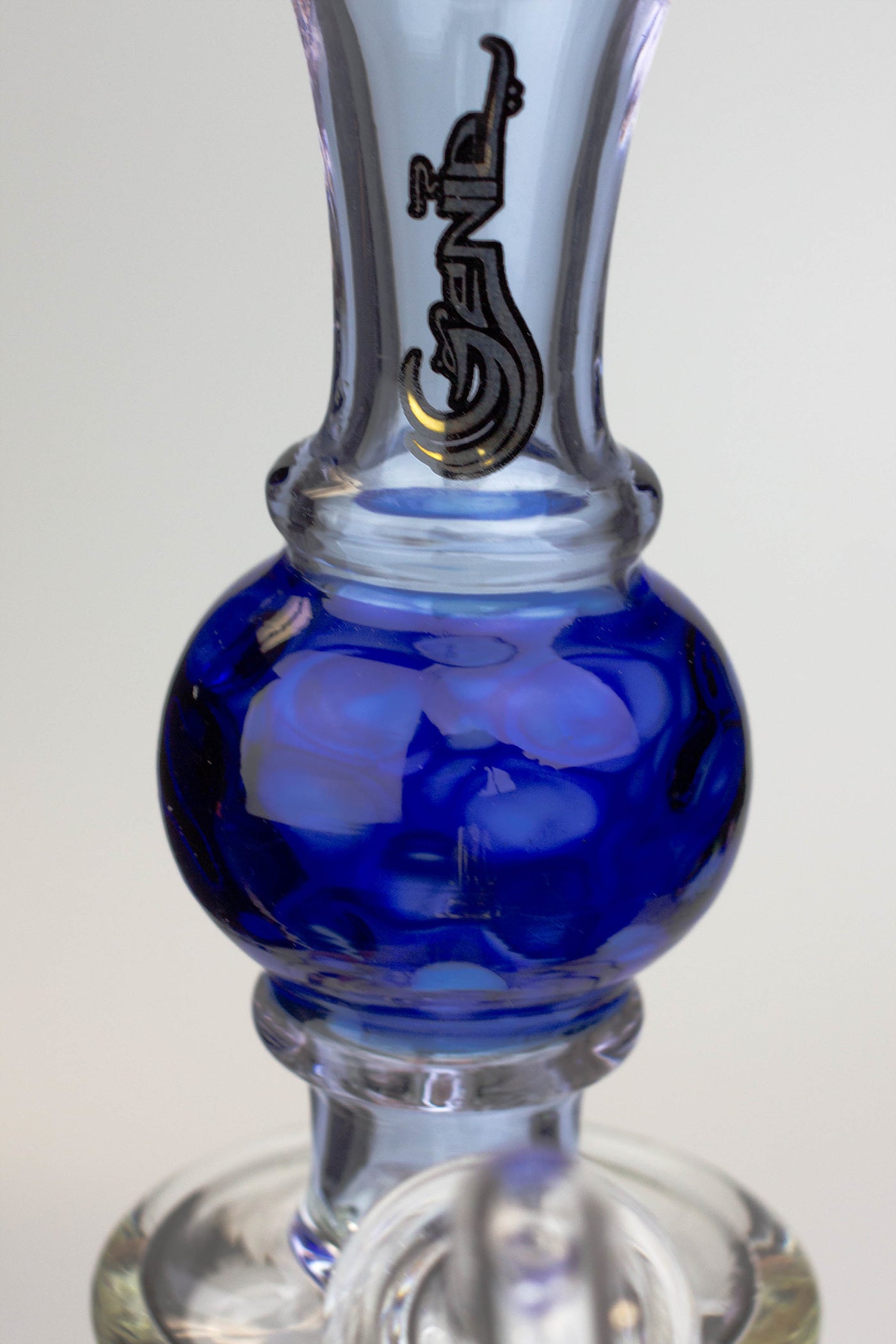 7" Genie hand bell fixed stem dab rig_4