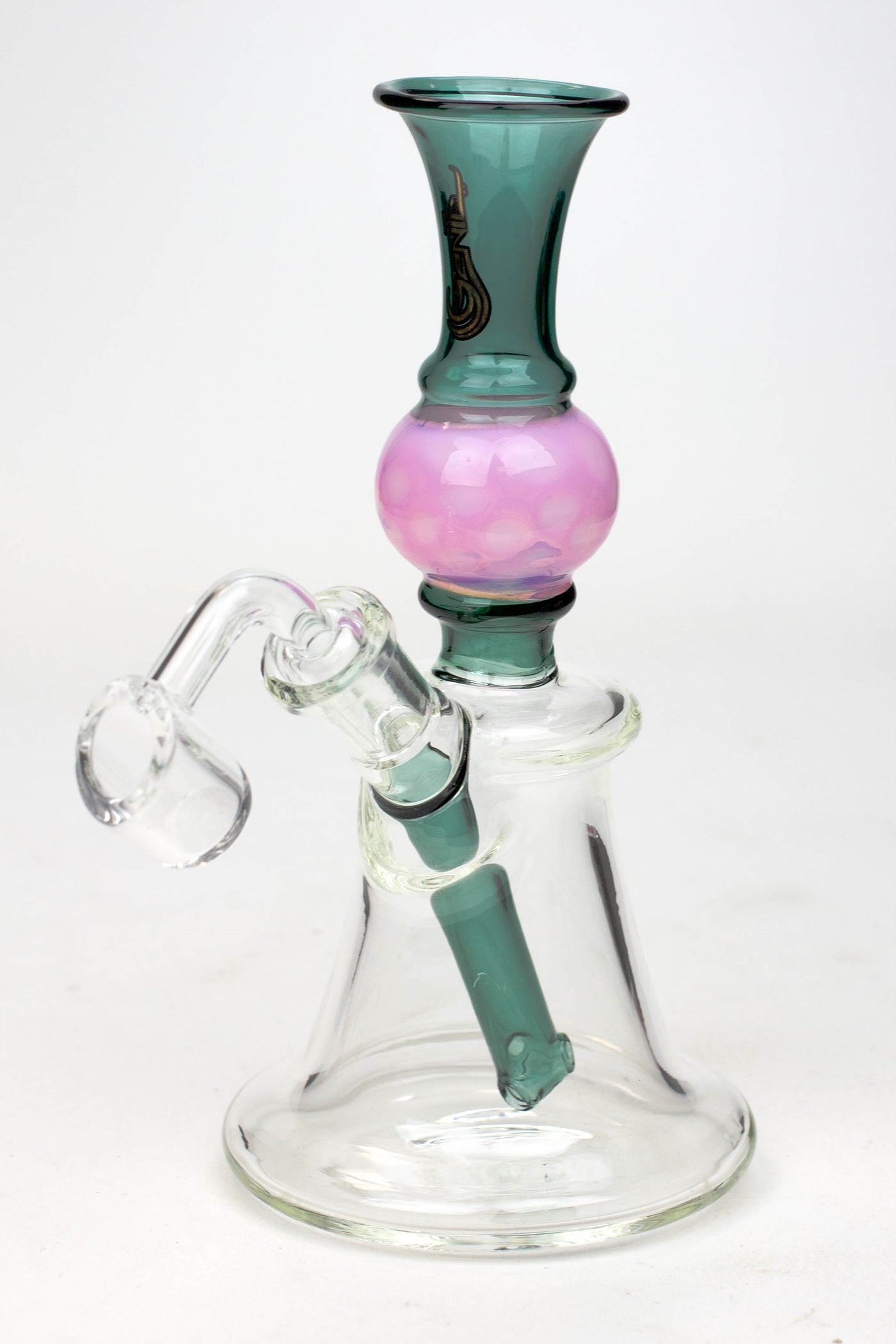 7" Genie hand bell fixed stem dab rig_7