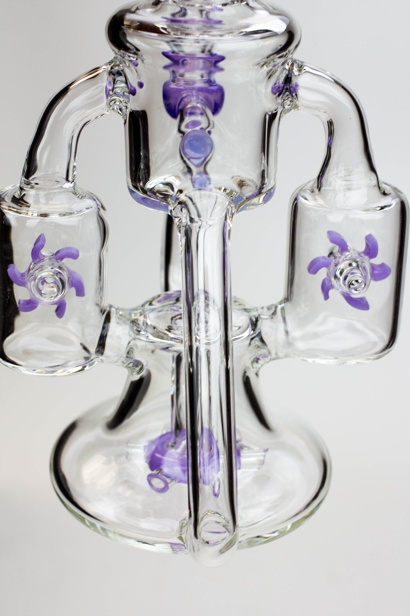 8.5" Genie twin turbine recycler dab rig_1