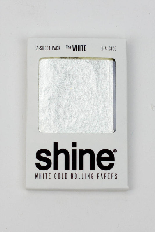 Shine White Gold 2-sheet Rolling paper_0