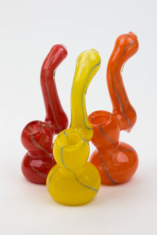 6" Single chamber bubbler-Assorted_0