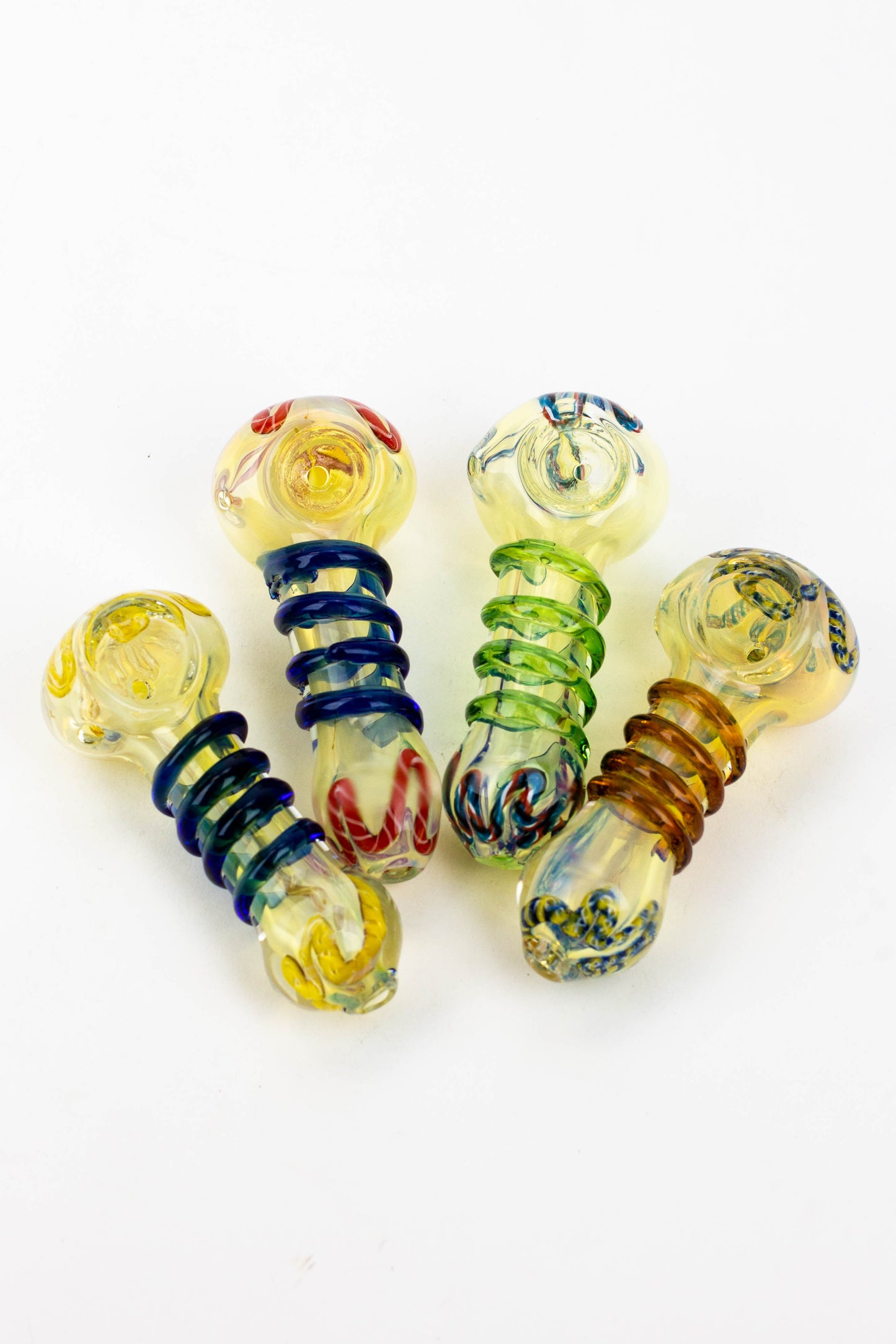 3.5" soft glass hand pipe - 8753_0