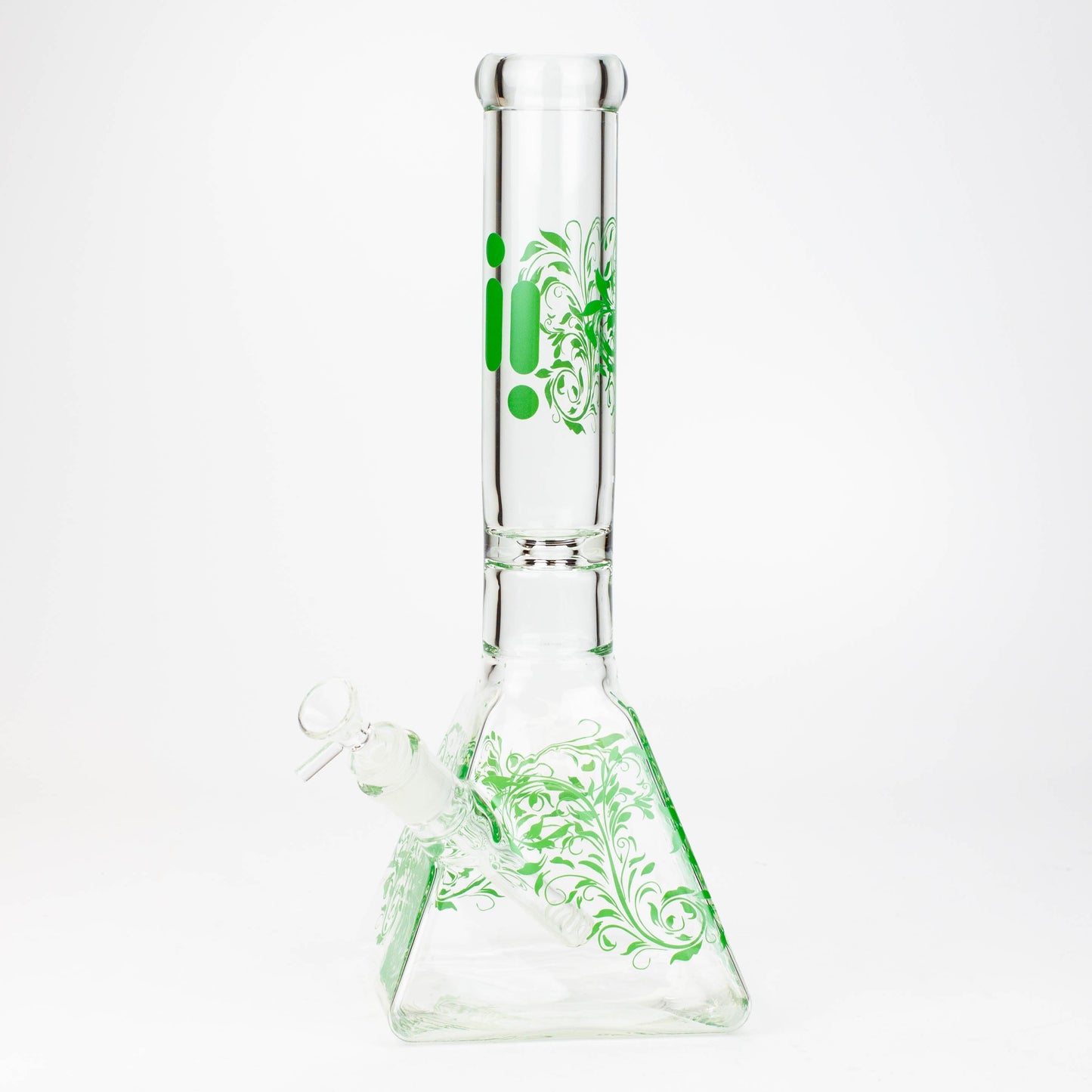 13" Infyniti 7 mm pyramid beaker bong_2