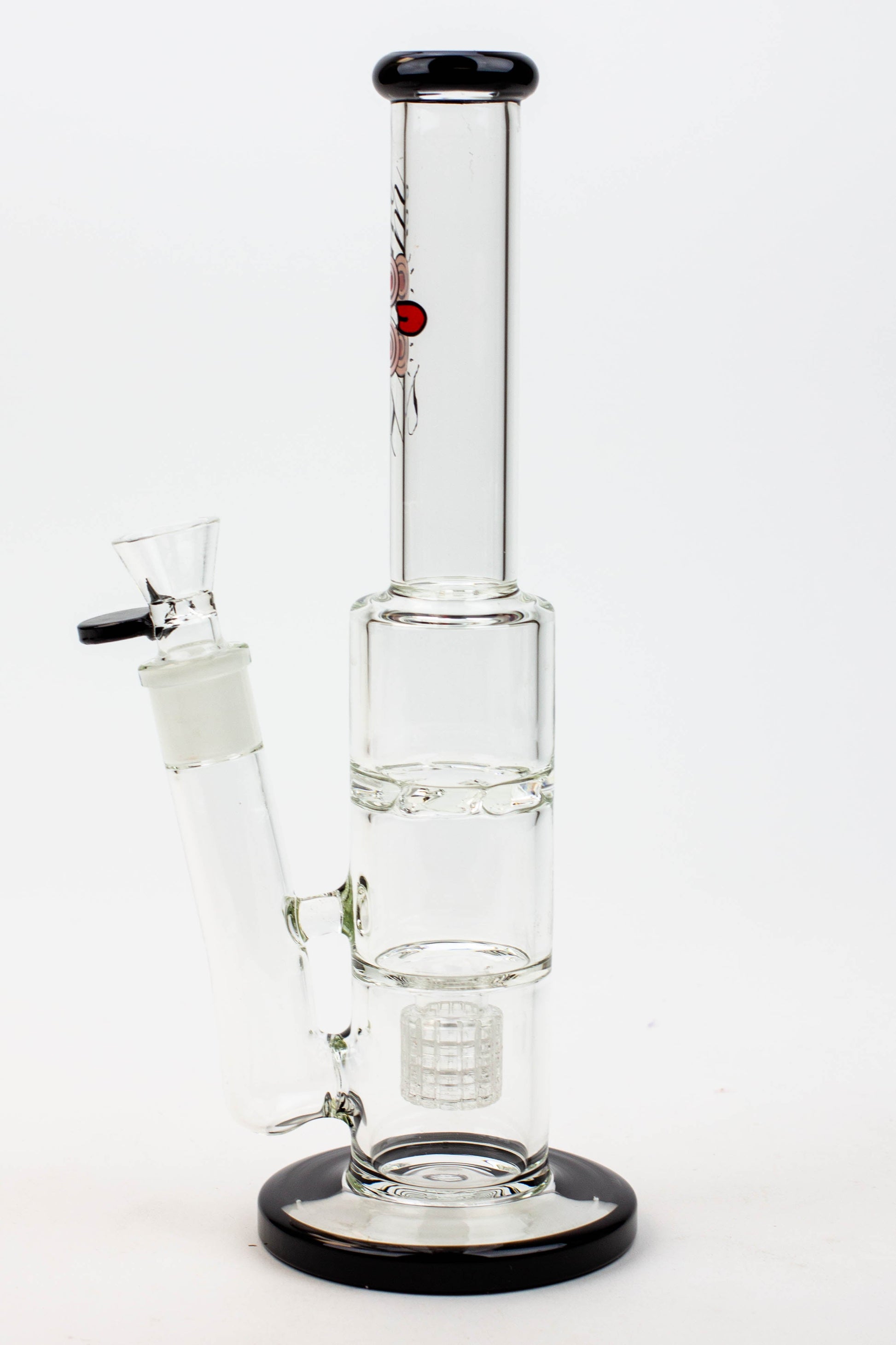 12" ZOOM Tornado and showerhead glass bong [B6]_7