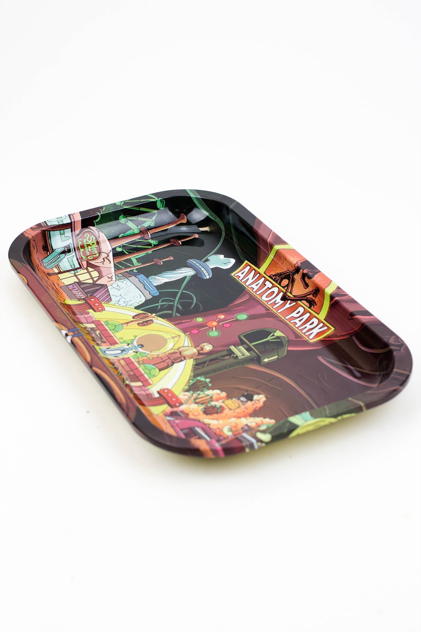 Cartoon Medium Rolling Tray with Magnetic Lid_3