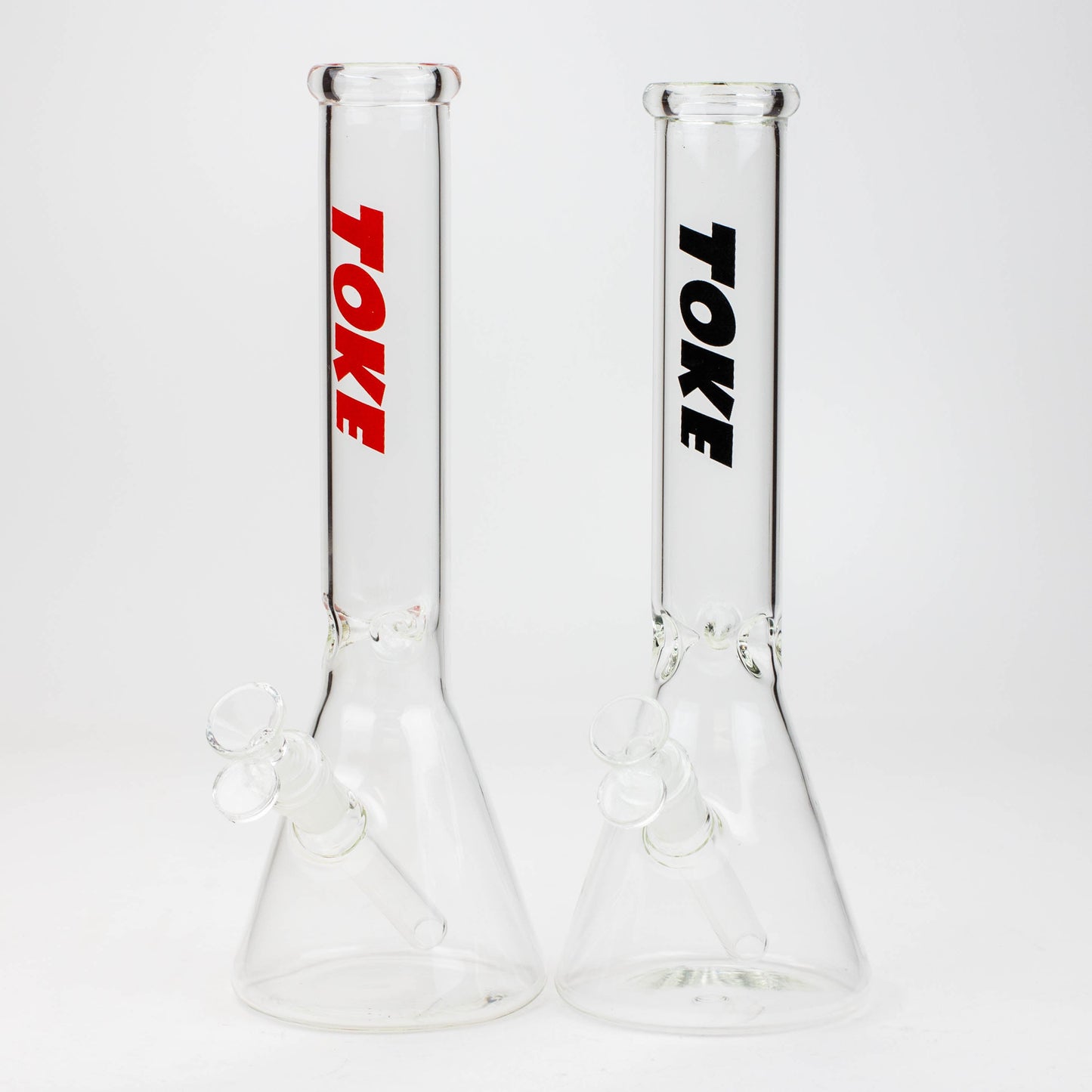 TOKE - 12" Glass beaker water bong_0