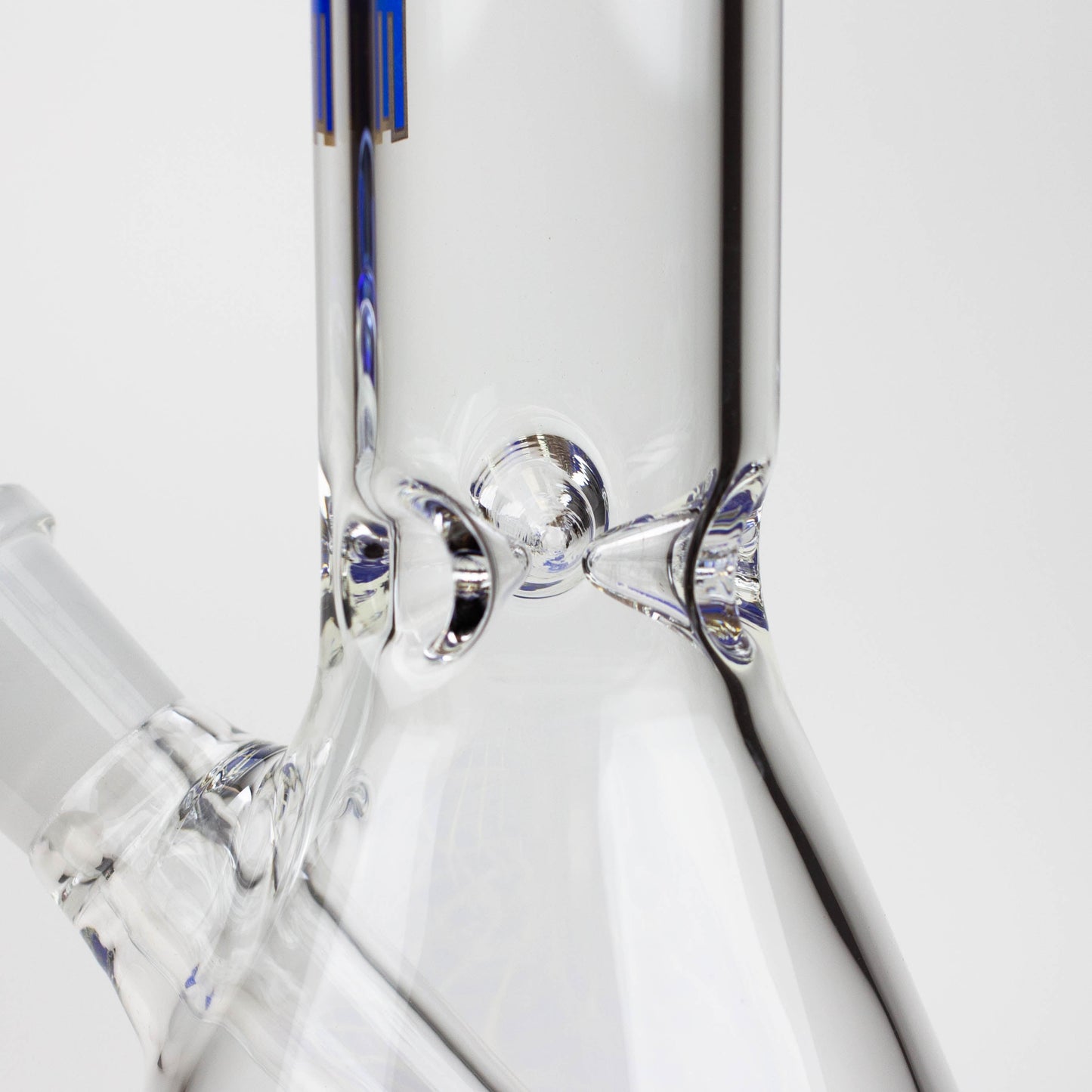 9.5" TOKE beaker glass water bong_5